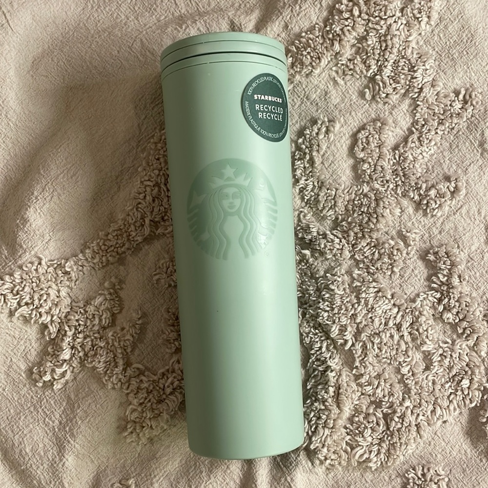 Green Starbucks Tumbler
